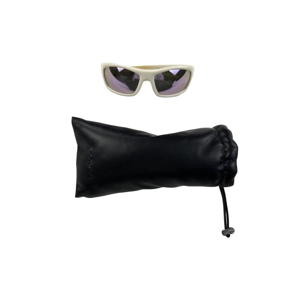Lexxola - Neo 200 Sunglasses in Cream with Reflective Lenses